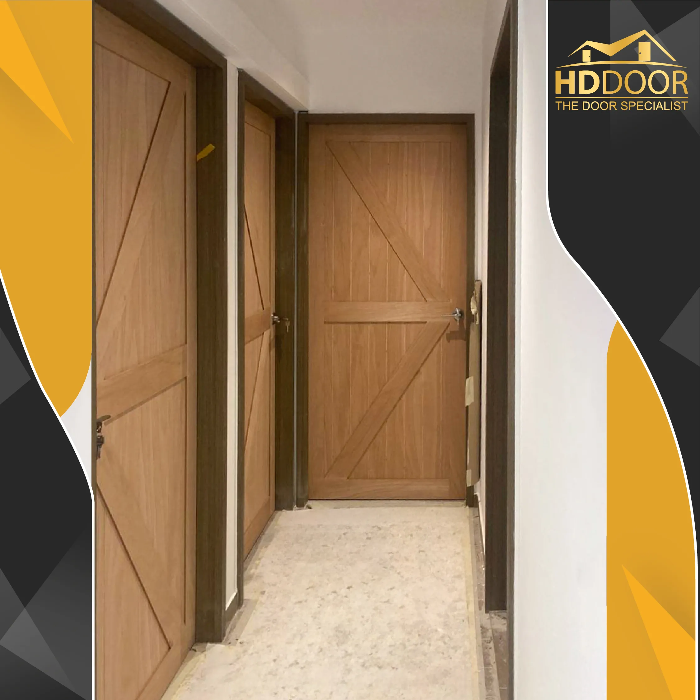 Single Leaf Swing Barn Door