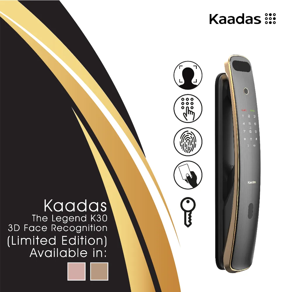 Kaadas The Legend K30 3D Face Recognition Digital Lock