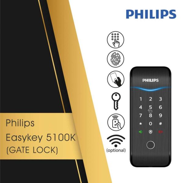 Philips EasyKey 5100K Digital Gate Lock