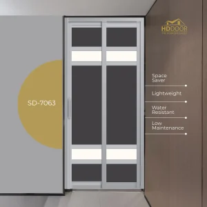 Aluminum-Slide-Swing-Toilet-Door SD-7063