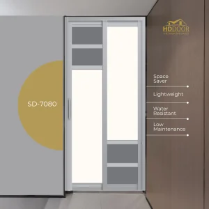 Aluminum-Slide-Swing-Toilet-Door SD-7080