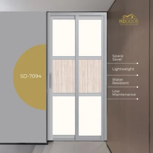 Aluminum-Slide-Swing-Toilet-Door SD-7094