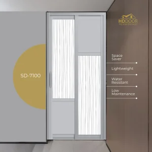 Aluminum-Slide-Swing-Toilet-Door SD-7100