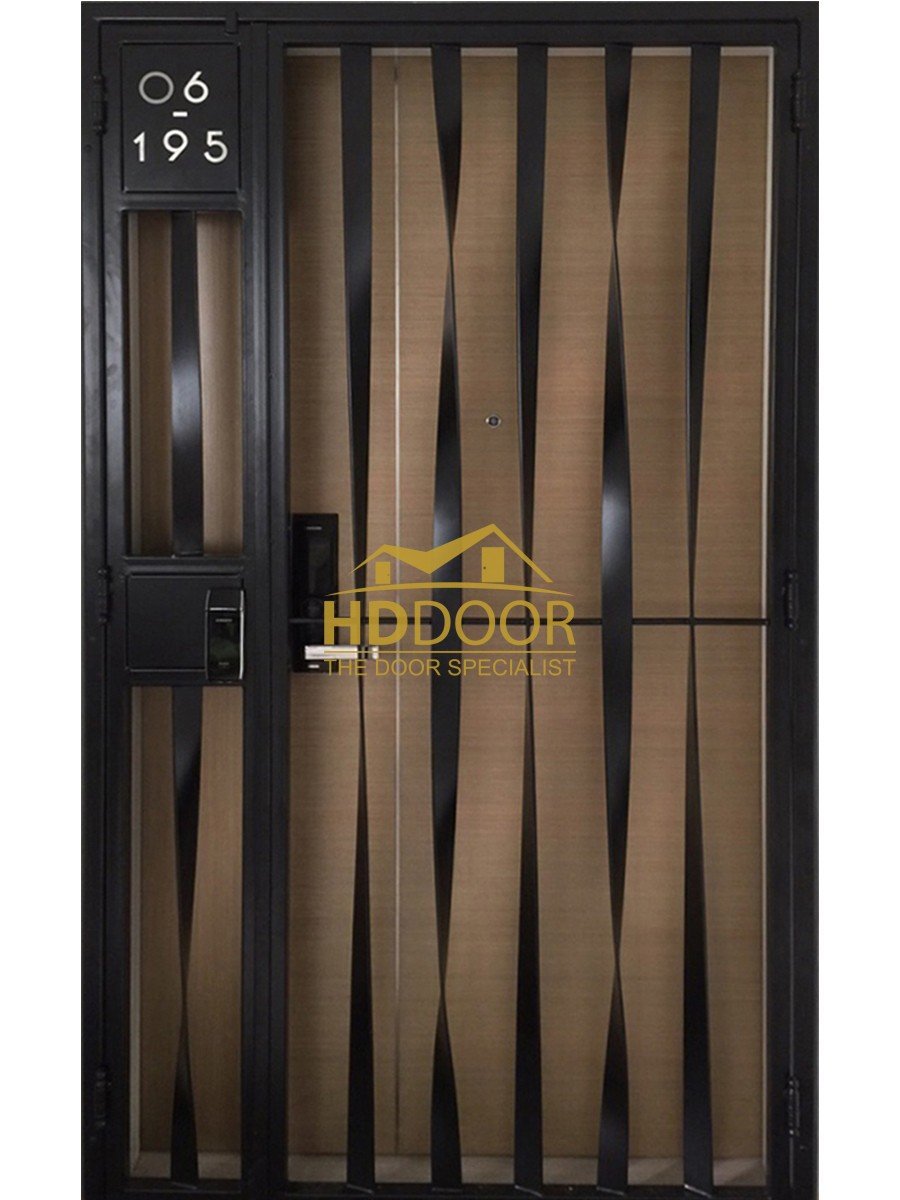 HD523-MSG HD523 HDB Mild Steel Gate Singapore