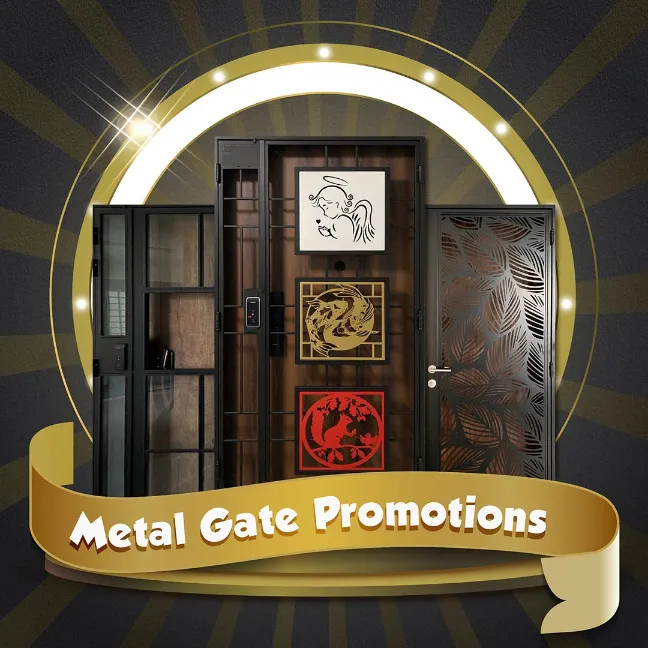 Metal Gate Promotion Singapore