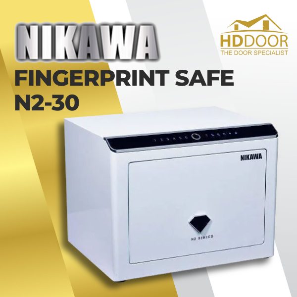 NIKAWA Fingerprint Safe N2-30 Box White