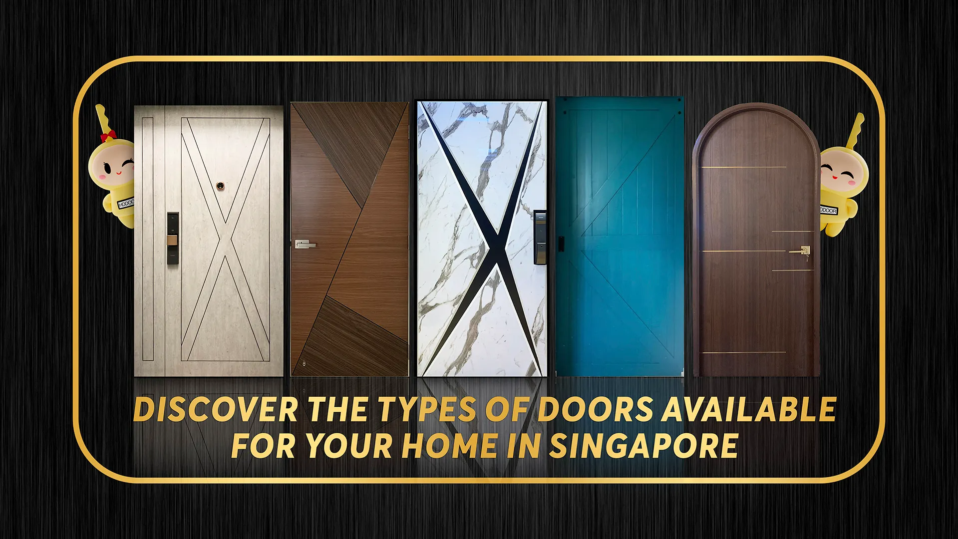 Discover the Types of Doors Available for Your Home in Singapore