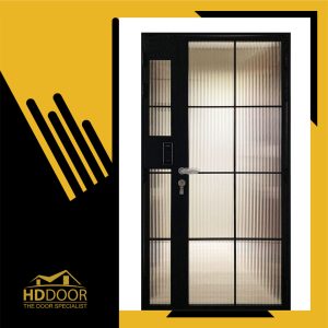 Fluted Glass Gate - FGG05