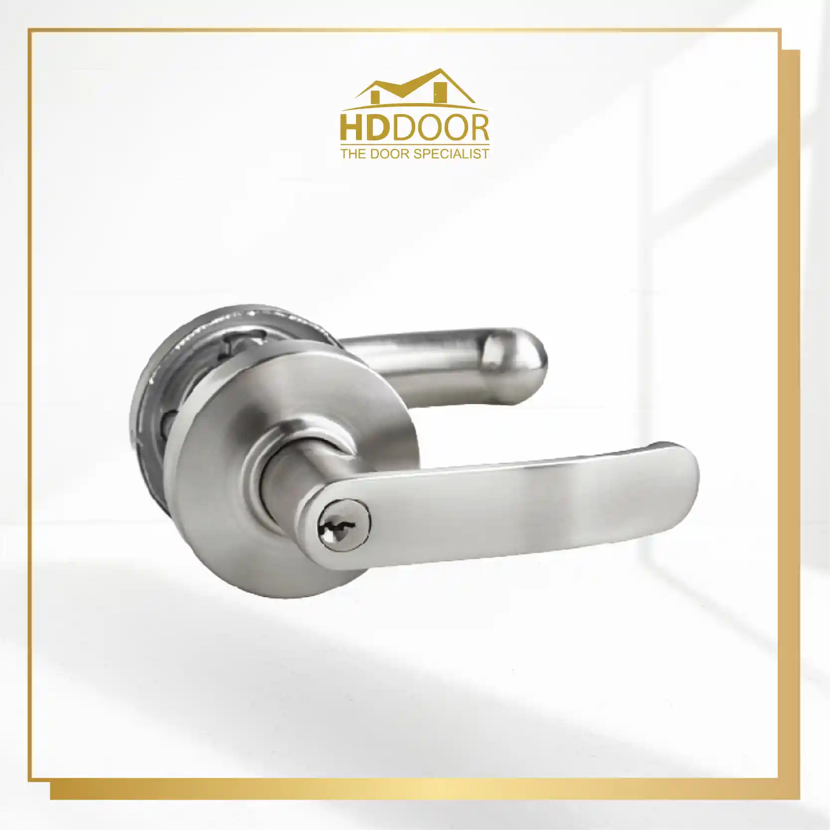 Door Lever Handle Lockset 15091