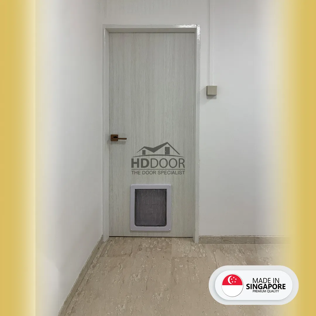 HDB Laminate Dog Friendly Door with Flap
