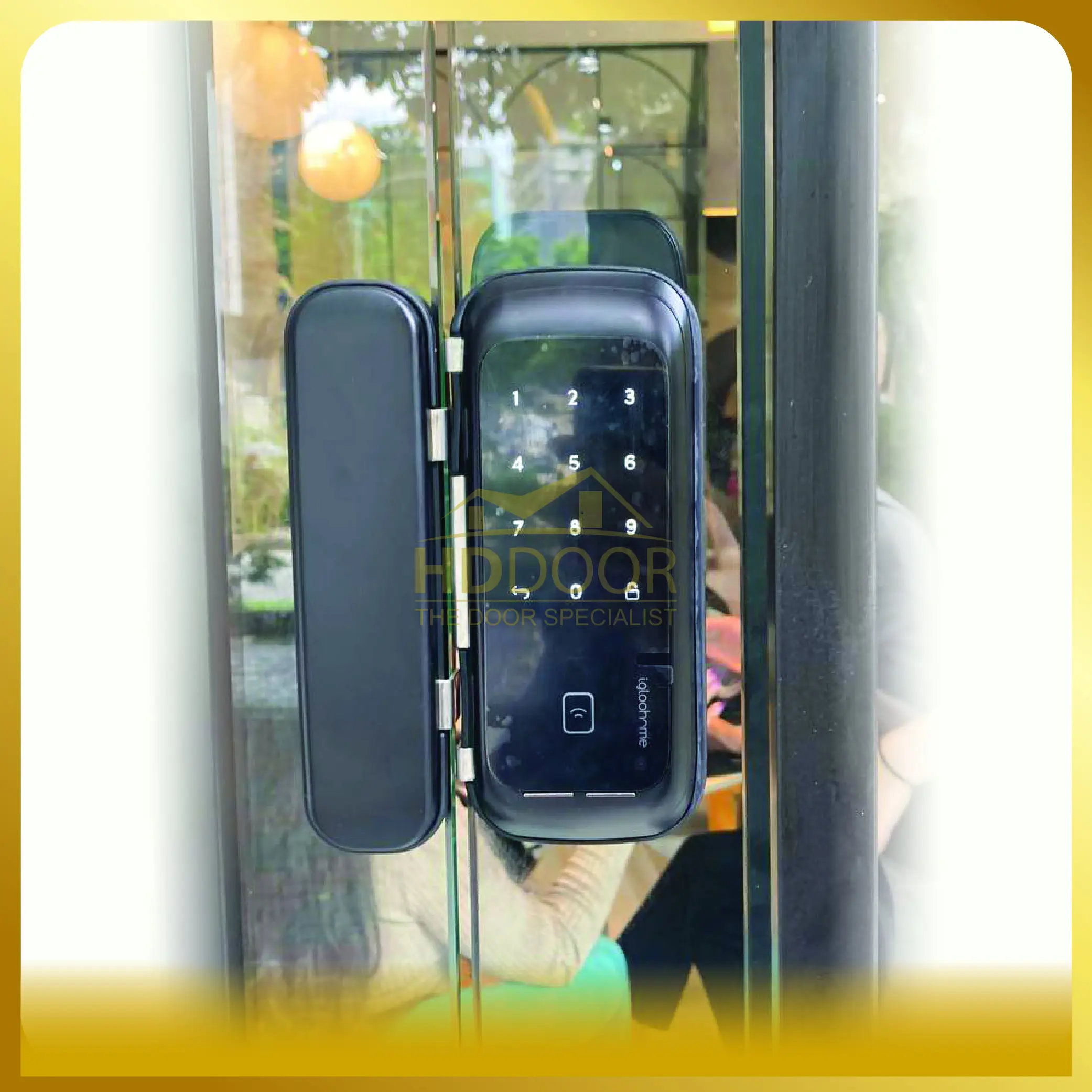 Glass Door Lock Installation gallery image 2 Glass Door Lock Installation gallery image 2