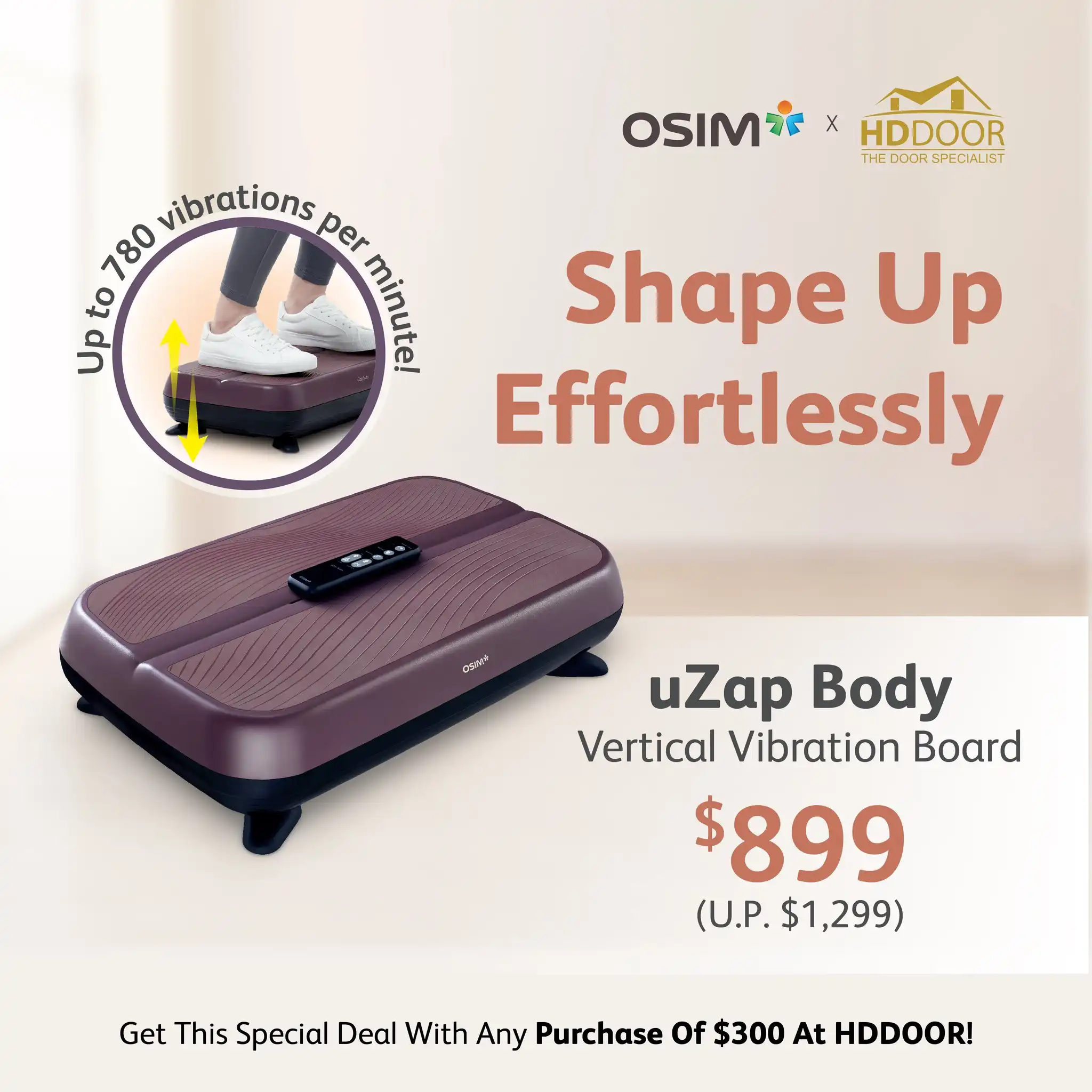 vertical vibration board